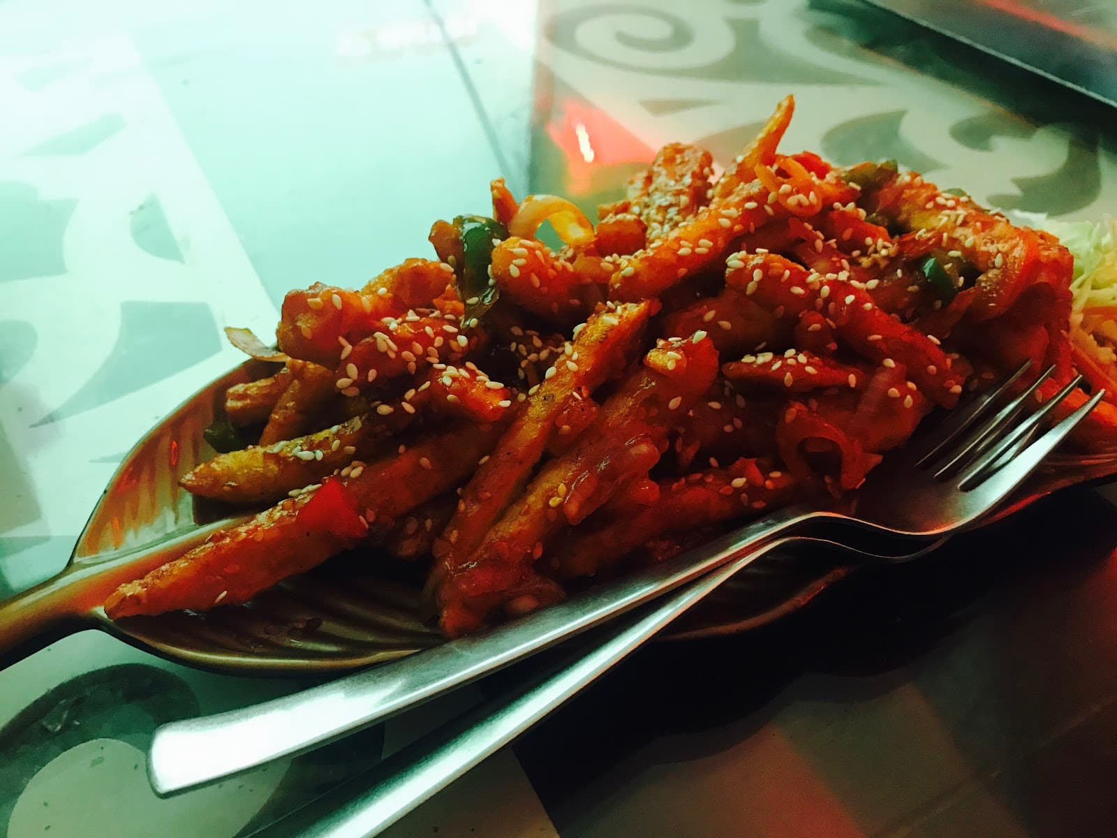 Chilly Honey Potato